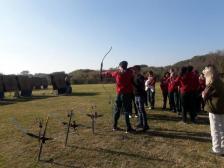 Visita al Club Universitario de Arquería