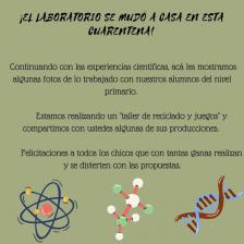 Laboratorio de Ciencias en Casa