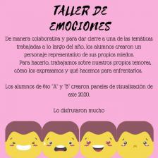 Taller de emociones 2020