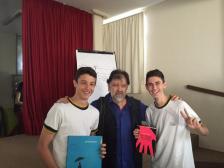 Visita de Eduardo Médici a Nuestro Colegio 2015